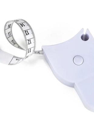 Сантиметрова стрічка висувна для вимірювання об'ємів тіла та незмінний аксесуар для рукоділля4 фото