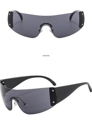 Солнцезащитные очки унисекс, punk one piece design, y2k, очки для женщин и мужчин7 фото