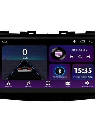 Штатна магнітола sigma f series 2+32 gb suzuki swift 4 2011-2017 9"