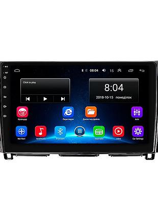 Штатная магнитола lesko для nissan np300 2008-2015 экран 9" 2/32gb wi-fi gps base