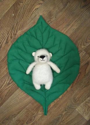 Лист подушка для сидения в детскую, диванные подушки декоративные гипоаллергенные, подарок девушке1 фото