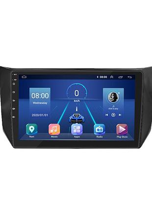 Штатна магнітола lesko для nissan sentra vii (b17) рестайлинг 2015-2019 екран 10" 4/64gb 4g wi-fi gps top