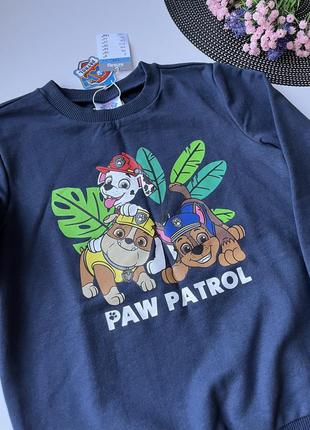 Свитшот на мальчика sinsay щенячий патруль paw patrol двунитка.2 фото