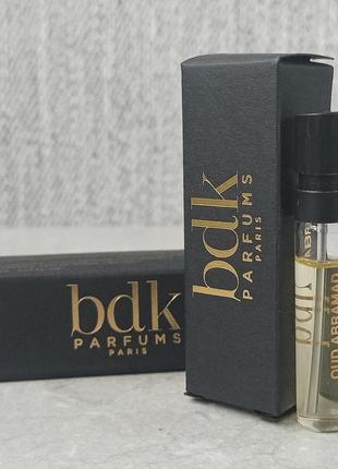 Bdk parfums oud abramad пробник унисекс (оригинал)