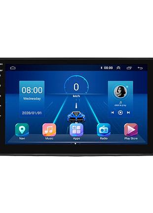 Штатна магнітола lesko для opel corsa d 2006-2010 екран 9" 4/32gb 4g wi-fi gps top