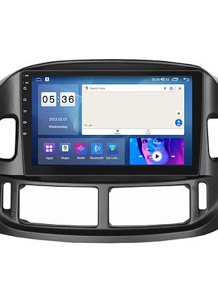 Штатная магнитола lesko для toyota previa ii (xr30, xr40) 2000-2006 экран 9" 2/32gb carplay 4g wi-fi gps prime