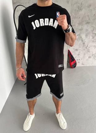 Мужской костюм jordan nike/футболка-шорты2 фото