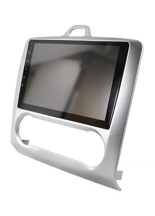 Штатна магнітола lesko для ford focus ii 2004-2008 екран 9" 4/64gb 4g wi-fi gps top