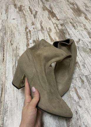 Сапожки ботильоны чулки zara