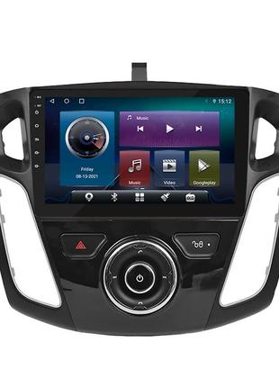 Штатна магнітола decker d9-002 для ford focus iii 2011-2015 екран 9" 6/128 4g wi-fi gps top