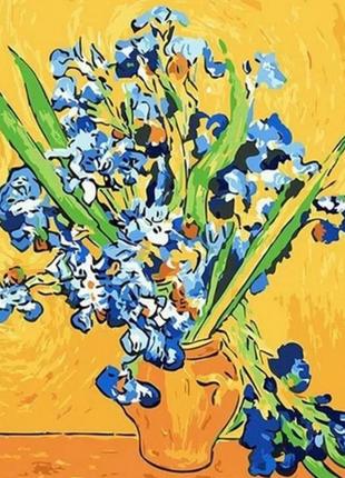 Картина за номерами "букет квітів" 40×50 см без підрамника
