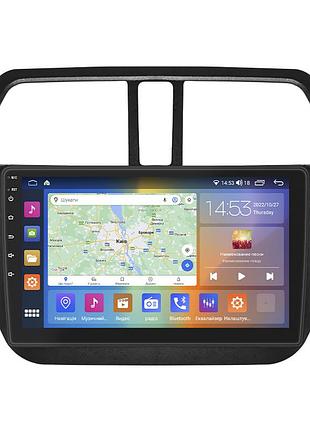 Штатная магнитола lesko для suzuki sx4 ii (s-cross) 2013-2016 экран 9" 2/32gb carplay 4g wi-fi gps prime