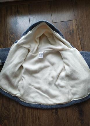 Кофта тепла куртка дитяча3 фото