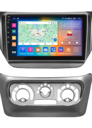 Штатна магнітола lesko для mitsubishi lancer evolution ix 2005-2007 екран 9" 4/64gb carplay 4g wi-fi gps prime