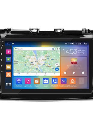 Штатна магнітола lesko для toyota estima iii рестайлинг 2 2012-2016 екран 9" 2/32gb carplay 4g wi-fi gps prime