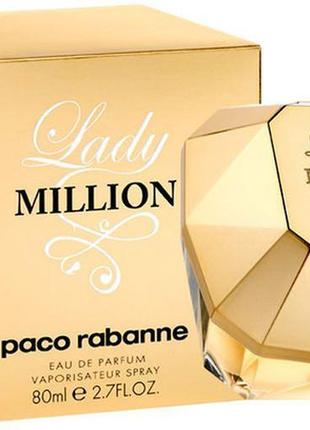 Paco rabanne lady million парфумована вода 80 ml. виробництво ...