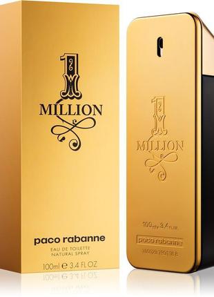 Чоловічі парфуми paco rabanne 1 million 100 ml ⁇ пако рабанн в...