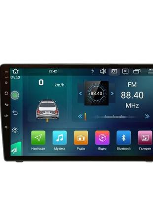 Android магнітола cyclone c9 cpl. 2+32gb. carplay peugeot 407 2004-2010