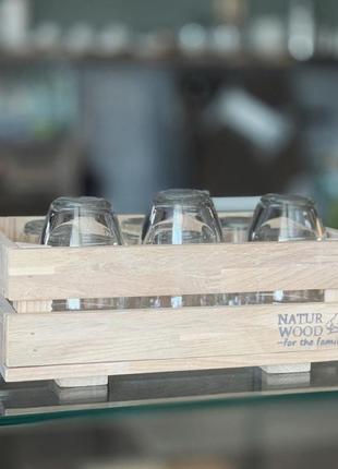 Маленький белый деревянный ящик naturwood  ( 30х20х11 см)3 фото