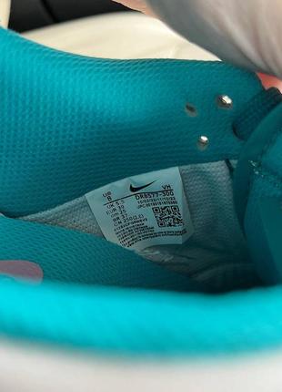 Nike dunk washed teal snakeskin8 фото