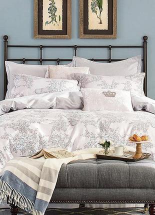 Постільна білизна сатин європейський комплект vie nouvelle кла...