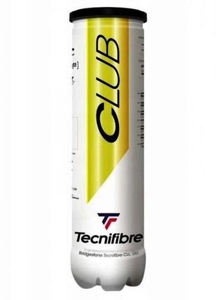 Мячи для большого тенниса tecnifibre club 4в club 4tf