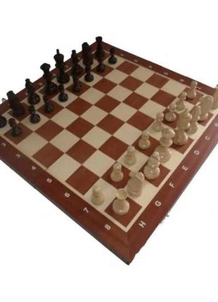 Шахи турнірні з інкрустацією-5 490*490 мм гранд презент сн 95