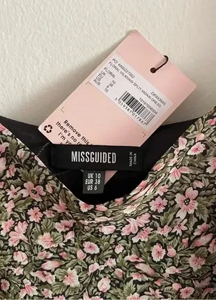 Распродажа платье missguided миди asos с разрезом4 фото