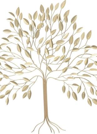 Настінний декор дерево метал золото 74*4см гранд презент 1013106