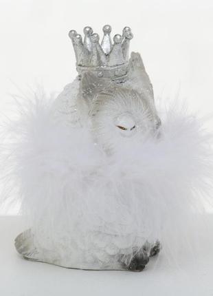 Статуетка сова корона полімер h11см гранд презент 10165012 фото