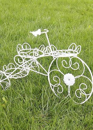 Кашпо велосипед садовий 60*40*30 см гранд презент 4092015