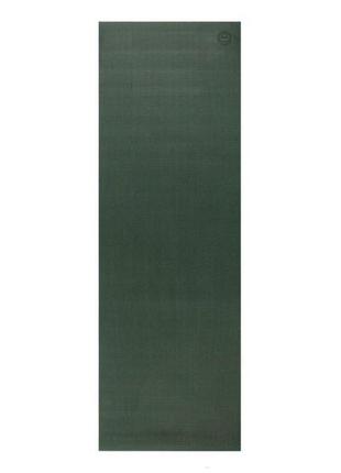 Килимок для йоги bodhi asana mat 183x60x0.4 см хвойний зелений