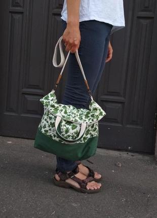 Сумка-пакет шопер жіноча сумка через плече2 фото