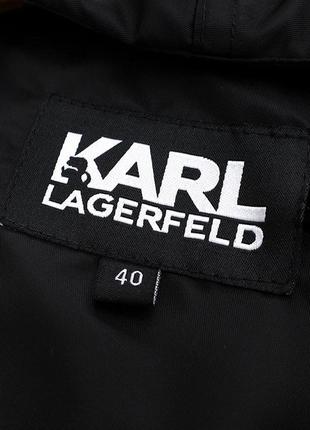 Черная куртка karl lagerfeld трансформер жилет8 фото