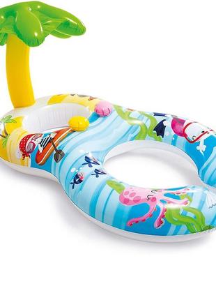 Intex надувний круг 56590 «мама і дитина», 117 х 75 см