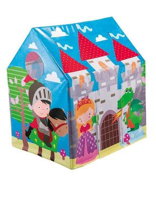 Дитячий ігровий будиночок intex 45642 «замок», 107 х 95 х 75 см