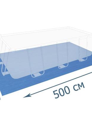 Підстилка для басейну bestway 58264, 500 х 300 см, прямокутна