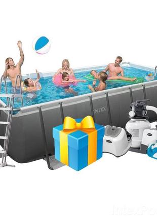 Каркасний басейн intex 26352 — 11, 549 х 274 х 132 см (5 г/год...