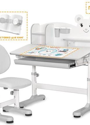 Evo-кids комплект меблів (стіл + стільчик + полиця) evo-kids b...