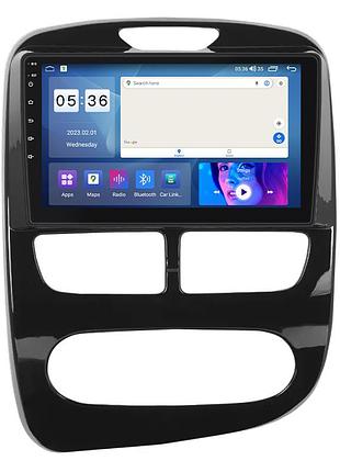 Штатна магнітола lesko для renault clio iv 2012-2016 екран 9" 4/64gb carplay 4g wi-fi gps prime