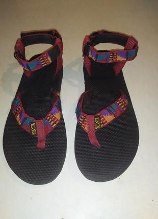 Сандалии teva original sandal 1004004. легкие. мягкие.