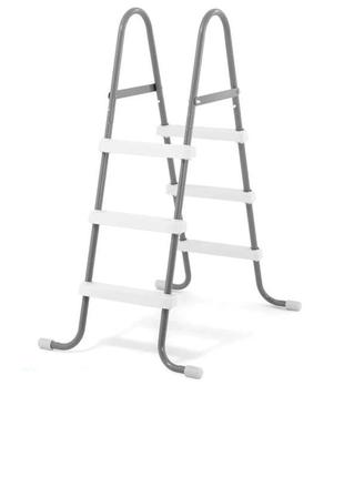 Сходи для басейну intex 28064 (91 см), двосекційна
