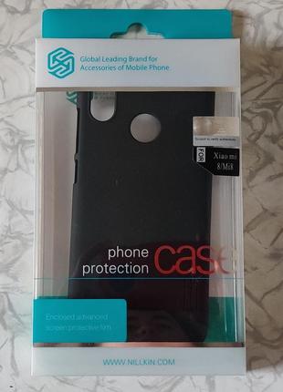 Чехол nillkin xiaomi mi 8 protection case black