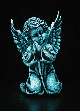 Ангел, що молиться, світиться 30 см гранд презент сп501-4 св2 фото