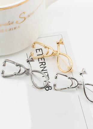 Брошка «стетоскоп»-2.