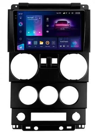 Штатная магнитола teyes cc3 2k 3+32 gb jeep wrangler 3 jk (f1) 2008-2010 9"