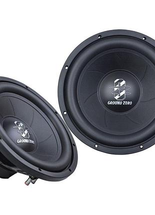 Сабвуфер ground zero gziw 300