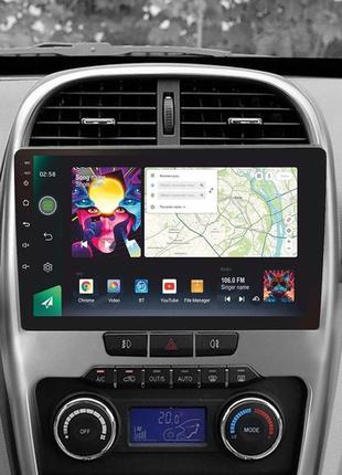 Штатна магнітола sigma pro series 10464 4+64 gb chery tiggo 3 2014-2015 10"