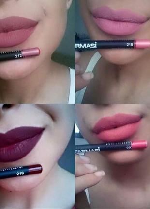 Водостійкий олівець для губ lip liner - це твій вибір.