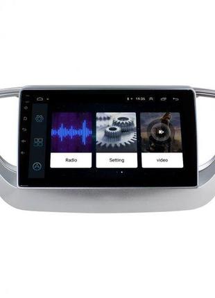 Штатна магнітола lesko для hyundai accent v 2017-н.в. екран 9" 2/32gb wi-fi gps base